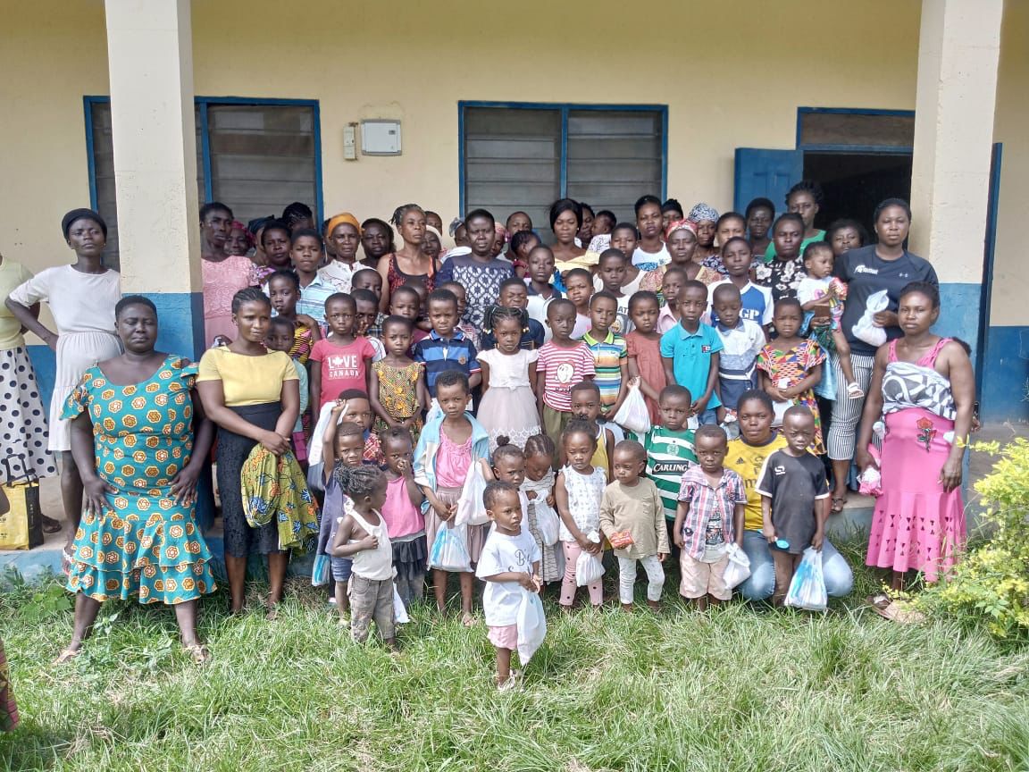 A Picture of Kids in an Orphanage